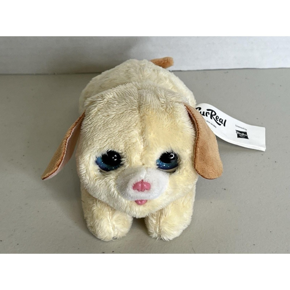 Just Play furReal Newborns Puppy Interactive Pet, Small Plush Puppy‎ w/ Sound